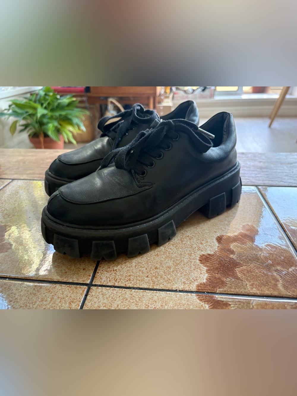 Faux Leather Loafer